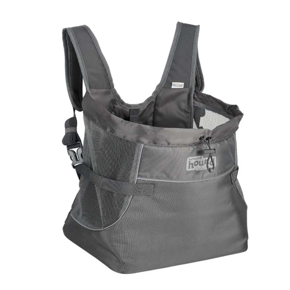 Outward Hound Charcoal PupPak Front Carrier | Sz Lrg. NWOT